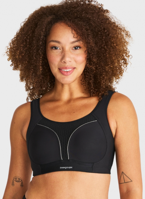 Dynamic Intense Sports Bra, Black in the group Sports bra at Underwear Sweden AB (100157-9800)