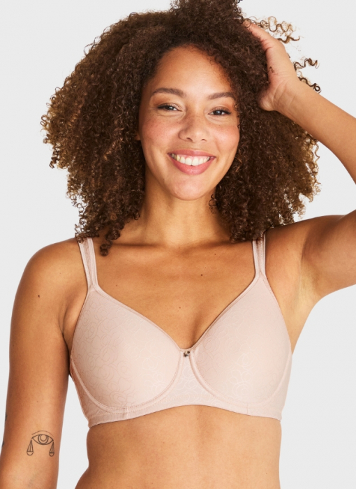 Adamo Shape Wired bra, Powder in the group Bra / Wired bra at Underwear Sweden AB (100158-2300)