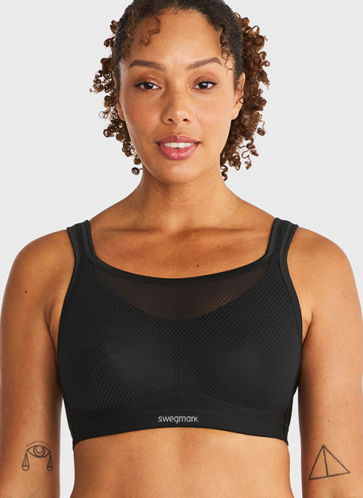 Magic Sports bra, Black in the group Sports bra at Underwear Sweden AB (14800S-9000)