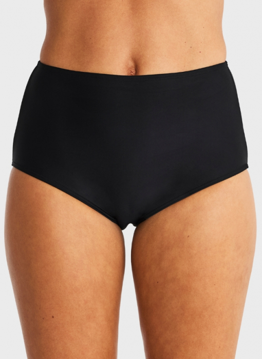 Portofino High Waist Bikini briefs, Black in the group Swimwear at Underwear Sweden AB (200163-9000)