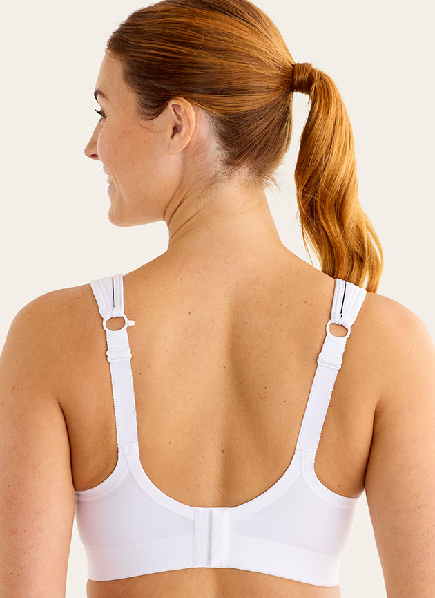Movement Sports bra, White  Best in Test Extreme Support for