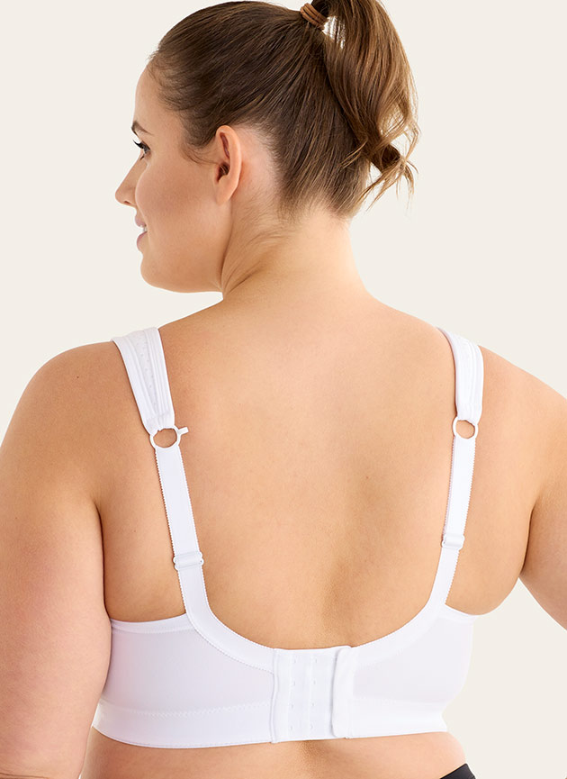 Incredible Sports bra, White  Designed for Intensive Training