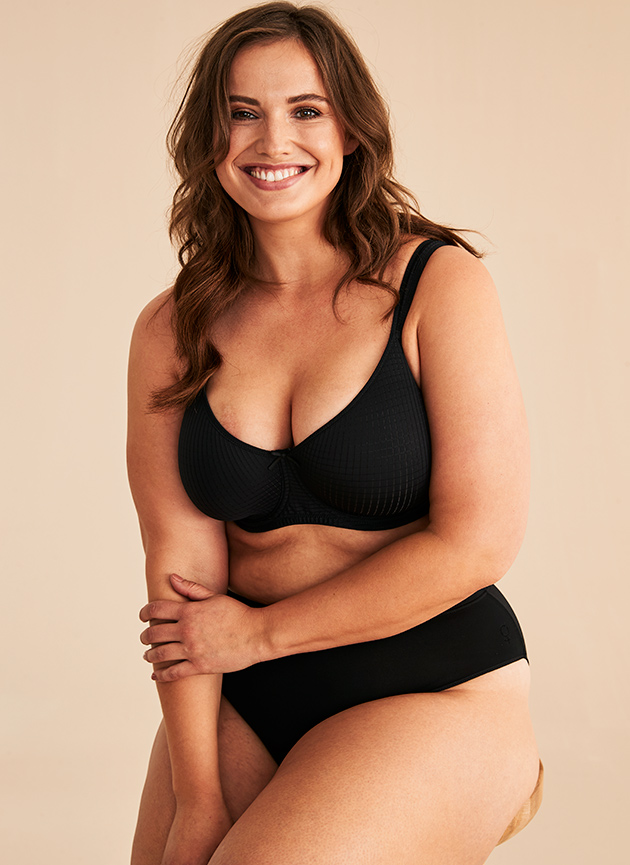Splendid Side Smoothing Bralette, Jet Black, X-Small : : Clothing,  Shoes & Accessories
