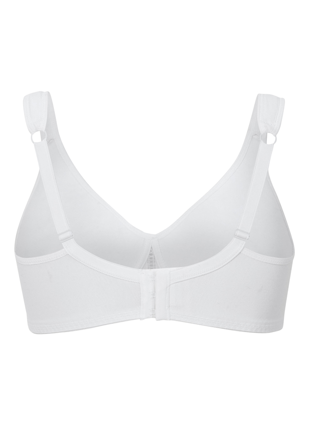 Dermawear Women's Sports Brassiere (Model: SB-1104, Color:White, Material:  4D Stretch) at Rs 325.00, Gingee