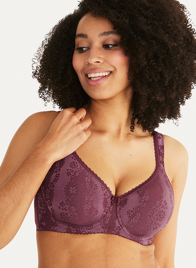 Soft wire hot sale bra