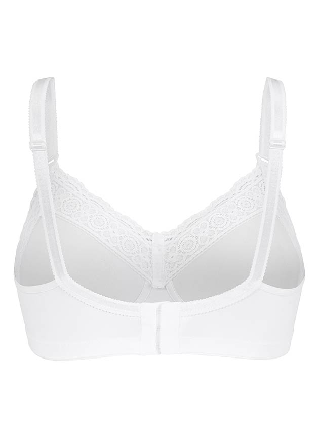 MAMA 2-pack lace nursing bras - Light turquoise/White - Ladies